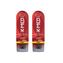 Kit 2 K-Med Gel Lubrificante Íntimo Hot 2 em 1 200g - Cimed