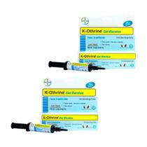 Kit 2 K-othrine Gel Bisnaga 10g P/ Controle De Baratas Bayer