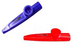 Kit 2 Kazoo Apito em Plástico ABS Diversas Cores - PHX