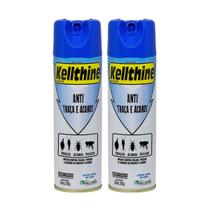 Kit 2 Kellthine Anti Traças Ácaros Em Roupas Livros 300ml Kit 2 Kellthine Anti Traças Ácaros Em Roupas Livros 300ml