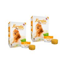Kit 2 Keratin Dog Suplemento Vitamínico para Cães Botupharma 210g