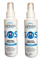 kit 2 Keratina Hidrolisada Japinha 120ml Queratina Profissional kit 2 Keratina Hidrolisada Japinha 120ml Queratina Profissional