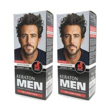 Kit 2 Keraton Men Tonalizante Castanho Claro - Kert