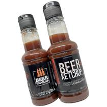 Kit 2 Ketchup Beer Food Lab c/ Cerveja Stout Lúpulo 200ml