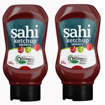 Kit 2 Ketchup Orgânico 200g Sahi Sem Conservantes Sem Glúten