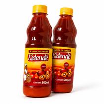 KIT 2 Kidende Azeite de Dendê 100 Puro Óleo 500ml Essência da Bahia, ideal para moquecas, acarajés e pratos típicos brasileiros, sabor autêntico KIT 2 Kidende Azeite de Dendê 100 Puro Óleo 500ml Essência da Bahia, ideal para moquecas, acarajés e pratos típicos brasileiros, sabor autêntico