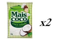 Kit 2 Kilos De Coco Ralado Úmido Adoçado Mais Coco Kit 2 Kilos De Coco Ralado Úmido Adoçado Mais Coco