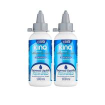 Kit 2 kinq Liquido Removedor de Cutícula Expresso 100ml Cora