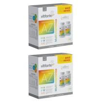 Kit 2 Kits Vitamina Vitforte A-Z 120 Cps - Vitforte Kit 2 Kits Vitamina Vitforte A-Z 120 Cps - Vitforte