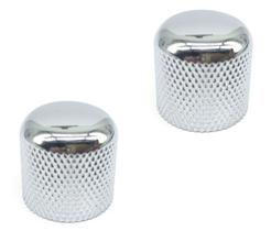 Kit 2 Knob de metal guitarra baixo GOTOH VK1 18 C Cromado