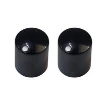 Kit 2 Knob Slim Preto Marcação Ponto Branco Ronsani Kit 2 Knob Slim Preto Marcação Ponto Branco Ronsani