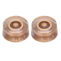 Kit 2 Knobs Botão Guitarra Les Paul Dourado Speed Strinberg