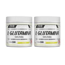 Kit 2 L-Glutamina 100% Pura em pó Sem Sabor 2x250g FNB Sports Nutrition Kit 2 L-Glutamina 100% Pura em pó Sem Sabor 2x250g FNB Sports Nutrition