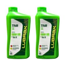 Kit 2 l Óleo 80w90 GL5 Engrenagem Diferencial Lubrax TRM Kit 2 l Óleo 80w90 GL5 Engrenagem Diferencial Lubrax TRM