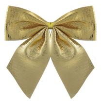 Kit 2 Laços Metalizado Enfeite de Natal Prata e Dourado / WX Gift - Wincy Casa