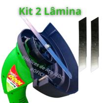 Kit 2 Lâmina Aparadores D Grama Elétrico de Fio Nylon TRAPP,GARTHEN,TEKENA,CID,VONDER,FAMSTIL,VULCAN - Hélices de Aço MDC