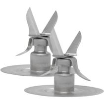 Kit 2 Lâminas De 4 Facas Inox Para Liquidificadores Oster