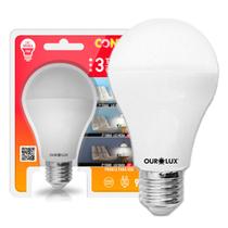 Kit 2 Lampada Controled 9W 3 Toque 3 Tons Branco Frio 6500K E27