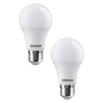 Kit 2 Lâmpada Econ. Led Bulbo E 27 9w 3000k Br Quente Osram Cor Da Luz Branco-quente 110v/220v