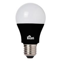 Kit 2 lampada led bulbo 9w luz negra neon efeito bivolt e27 kian