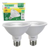 Kit 2 Lâmpada Led Par 30 9,9w Ip65 Dicróica Prova D'água Externa Taschibra