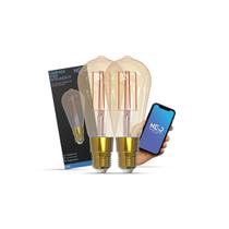 Kit 2 Lampada Led Pera Smart WiFi ST64 6w 1800K/6500K Branco Quente/Neutro/Frio Cod: 290802470 Neo Avant Kit 2 Lampada Led Pera Smart WiFi ST64 6w 1800K/6500K Branco Quente/Neutro/Frio Cod: 290802470 Neo Avant