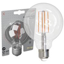 Kit 2 Lampada Led Retro Globo G95 Clear 9w Branco Neutro 4000k E27