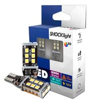 Kit 2 Lampada Led T15 15 6000k 2835 Cambus Canceller 12V Kit 2 Lampada Led T15 15 6000k 2835 Cambus Canceller 12V