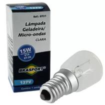 Kit/2 Lampada Para Micro-Ondas e Geladeira 15Wx127V - BRASFORT