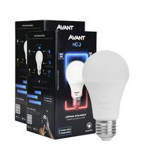 Kit 2 Lampada Pera Led Smart 10W Luz Quente/Fria Wi-Fi Alexa Echo Google Home - NEO AVANT