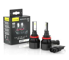 Kit 2 Lâmpada Super Led 12v Csp 6000k H8/h9/h11/h16 Pgj19-3