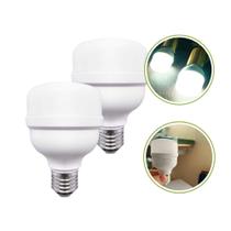 Kit 2 Lâmpada Super LED Ultra Bulbo Alta Potência 20W 1600 Lumens 6500K Branco Frio E27 Bivolt Q520W Kit 2 Lâmpada Super LED Ultra Bulbo Alta Potência 20W 1600 Lumens 6500K Branco Frio E27 Bivolt Q520W