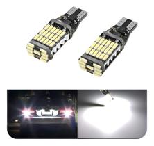 Kit 2 Lampada T15 45 Led Cambus Canceller W16w T10 Branco Branco-frio