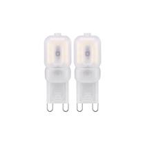 Kit 2 Lâmpadas G9 Leitosa 2W 3000K