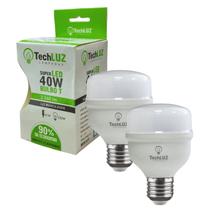 Kit 2 Lâmpadas Led 40W Bulbo 6500k Branco Frio E27 Bivolt Inmetro Kit 2 Lâmpadas Led 40W Bulbo 6500k Branco Frio E27 Bivolt Inmetro