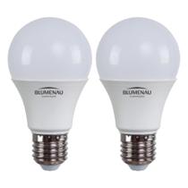 Kit 2 Lâmpadas Led A60 E27 9W 810LM 100240 4.000K BLUMENAU