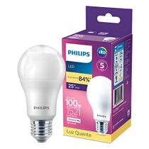 Kit 2 Lampadas Led Bulbo 16W = 100W 1521Lm Bivolt Philips