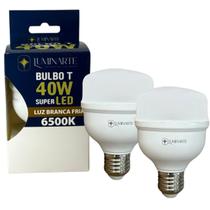 Kit 2 Lâmpadas Led Bulbo 40w E27 Branco Frio Inmetro Luminarte Kit 2 Lâmpadas Led Bulbo 40w E27 Branco Frio Inmetro Luminarte