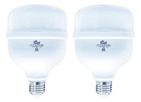 Kit 2 Lâmpadas Led Bulbo 50w Bivolt 6500k Branca Fria Kian Kit 2 Lâmpadas Led Bulbo 50w Bivolt 6500k Branca Fria Kian