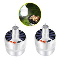 Kit 2 Lâmpadas Led Emergências Bulbo Recarregável Energia Duradoura 18W Luz Branca