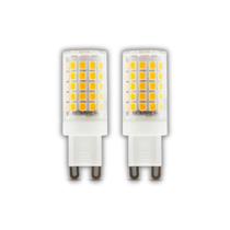 Kit 2 Lâmpadas LED G9 5W 3000K Bivolt GalaxyLED