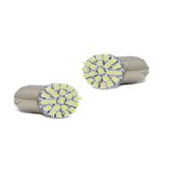 Kit 2 Lâmpadas Luz Ré Placa 1 Polo 22 Led 1156 Universal