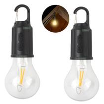 Kit 2 Lâmpadas Recarregável Led Barraca Acampamento E Pesca Kit 2 Lâmpadas Recarregável Led Barraca Acampamento E Pesca