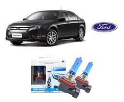 Kit 2 Lampadas Super Brancas para Farol De Milha H11 com 8500K para Ford Fusion ano 2006 a 2012 Kit 2 Lampadas Super Brancas para Farol De Milha H11 com 8500K para Ford Fusion ano 2006 a 2012