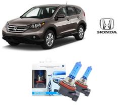Kit 2 Lampadas Super Brancas para Farol De Milha H11 com 8500K para Honda CRV ano 2007 em Diante Kit 2 Lampadas Super Brancas para Farol De Milha H11 com 8500K para Honda CRV ano 2007 em Diante
