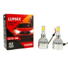 Kit 2 Lâmpadas Super Led Automotiva H3 12v/24v 6000k Thork Kit 2 Lâmpadas Super Led Automotiva H3 12v/24v 6000k Thork