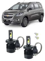 Kit 2 Lampadas Super Led Farol Alto E Baixo H4 Gm Spin Kit 2 Lampadas Super Led Farol Alto E Baixo H4 Gm Spin