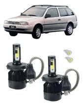 Kit 2 Lampadas Super Led Farol Alto E Baixo H4 Parati G2 Kit 2 Lampadas Super Led Farol Alto E Baixo H4 Parati G2