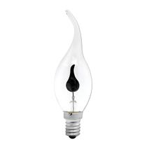 Kit 2 Lâmpadas Vela Chama Decorativa 3W E14 127V Flicker Kit 2 Lâmpadas Vela Chama Decorativa 3W E14 127V Flicker