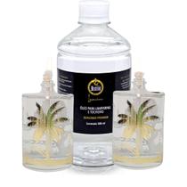Kit 2 Lamparina Cilíndrica Florestal + 500 ml Fluido Puro Kit 2 Lamparina Cilíndrica Florestal + 500 ml Fluido Puro